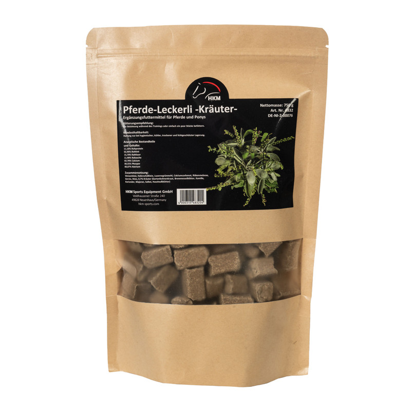 Bonbons pour chevaux herbes 750g HKM