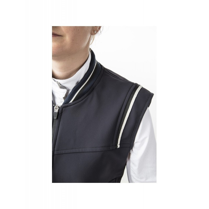 Gilet équitation softshell Prestige Hélite compatible airbag