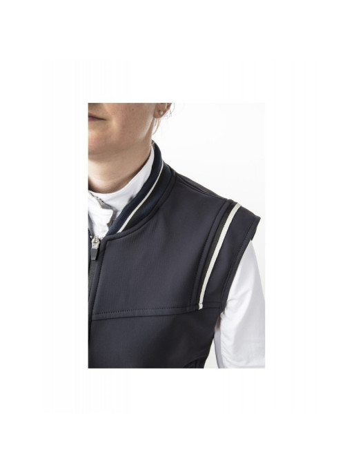 Gilet équitation softshell Prestige Hélite compatible airbag