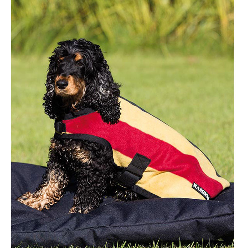 Couverture imperméable pour chien Horseware Rambo - navy/red - M - Cdiscount
