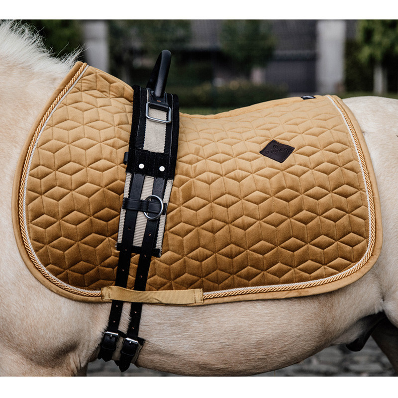 Tapis de selle Velvet Poney Moutarde Kentucky