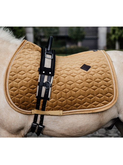 Tapis de selle Velvet Poney Moutarde Kentucky