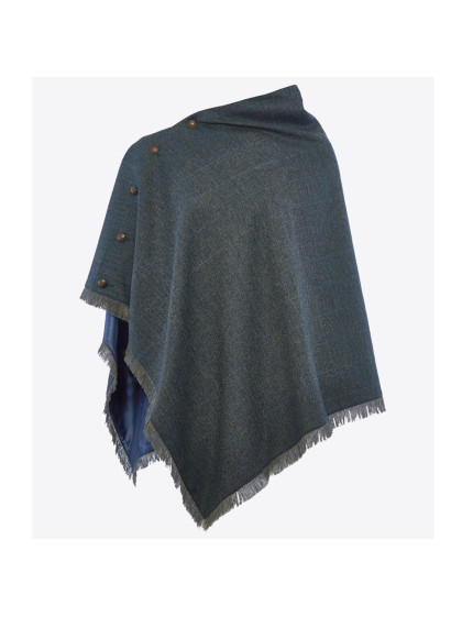 Poncho en tweed Hazelwood Dubarry