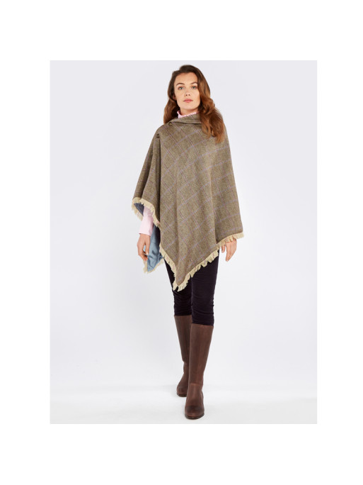 Poncho en tweed Hazelwood Dubarry