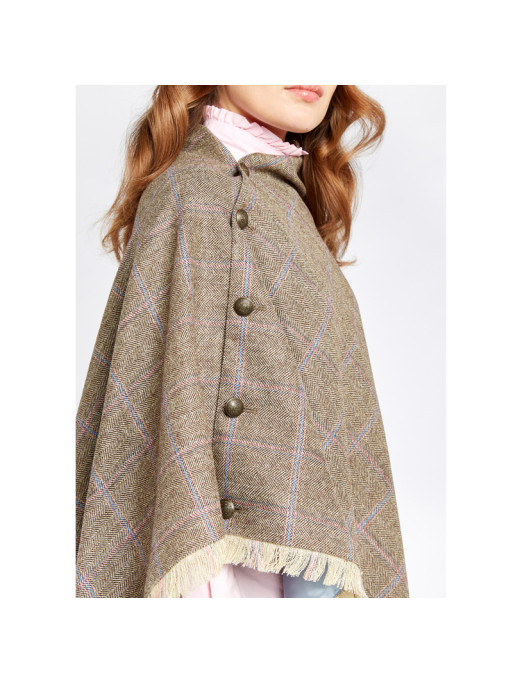 Poncho en tweed Hazelwood Dubarry