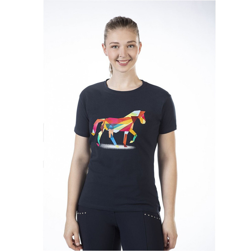 T-Shirt Colorful Horse HKM