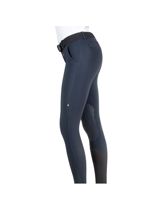 Pantalon femme Brendak Equiline marine côté