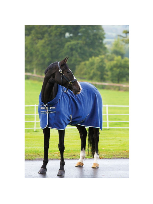 Couverture polaire Rambo Cosy Horseware marine 1