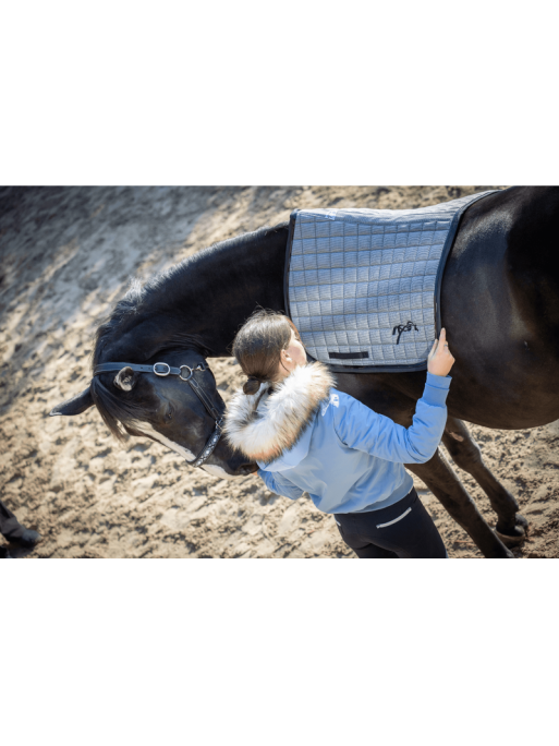 Tapis de selle Classique Pied de Poule Pénélope 2