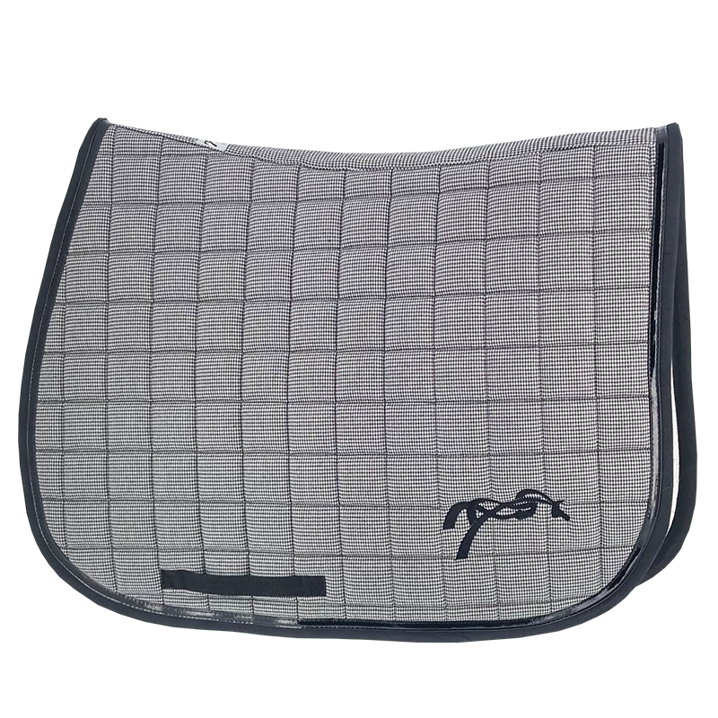 Tapis de selle Classique Pied de Poule Pénélope 1