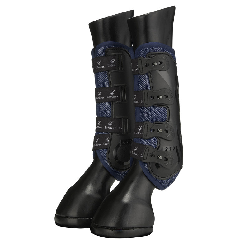 Guêtres Ultra Mesh Snug Boot Antérieurs LeMieux Marine