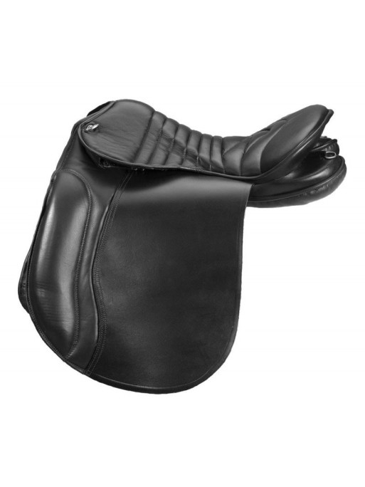 Selle de club cheval de trait Norton noire 2