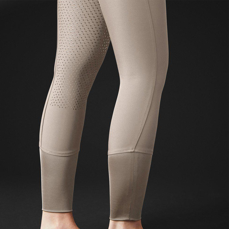 Pantalon d'équitation Diana Mountain Horse taupe détails