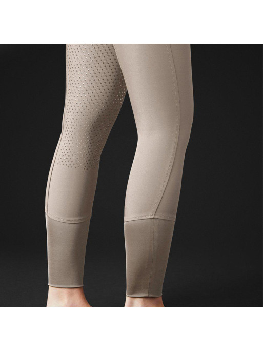 Pantalon d'équitation Diana Mountain Horse taupe détails