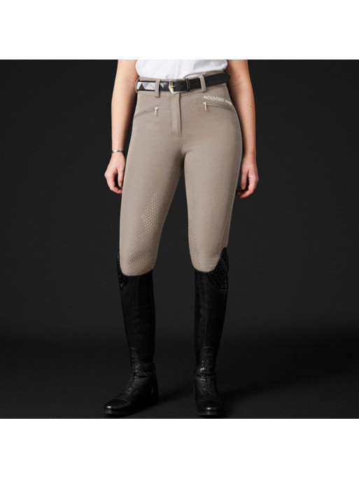 Pantalon d'équitation Diana Mountain Horse taupe ambiance 1