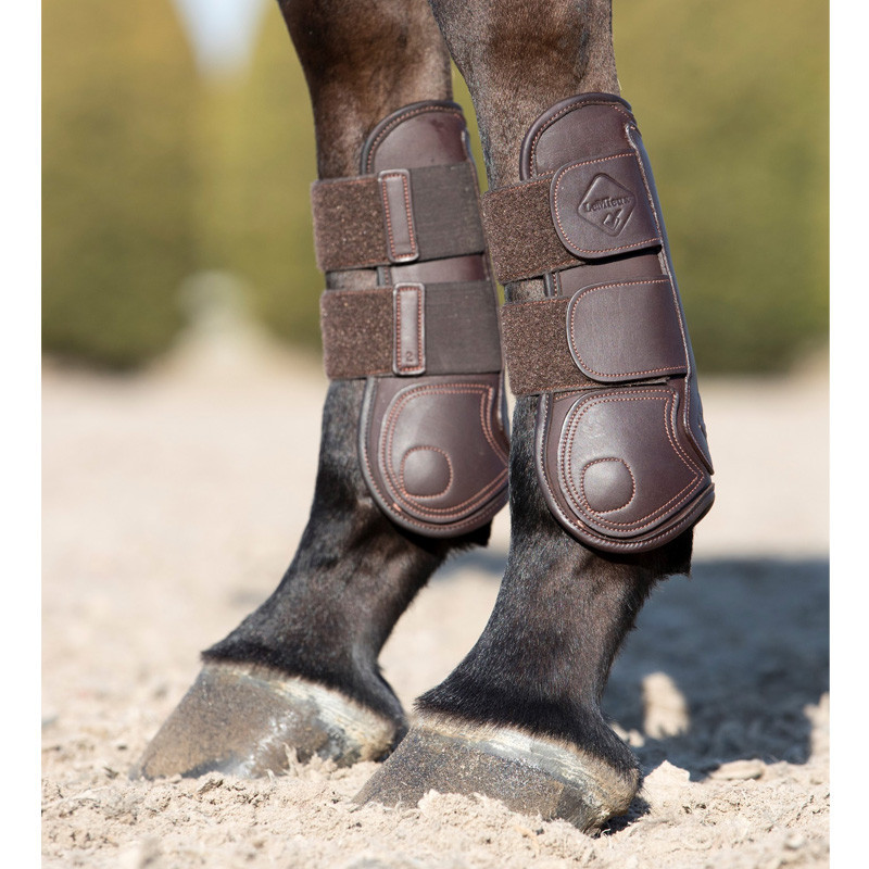 Guêtres Capella tendon boots LeMieux marron 2