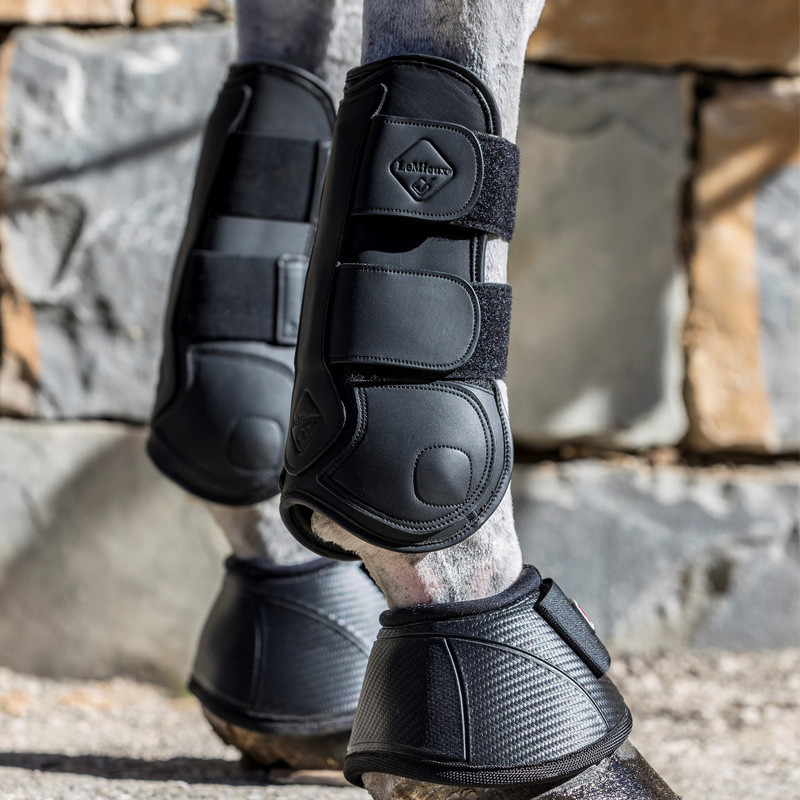 Guêtres Capella tendon boots LeMieux noir 5