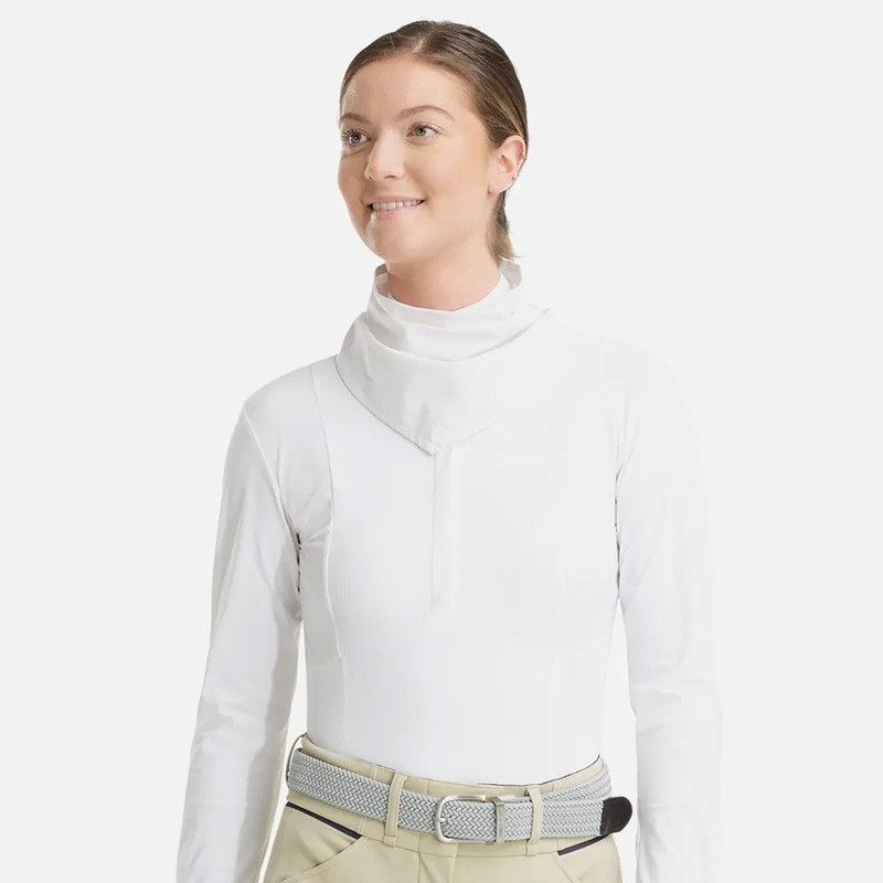 Tour de cou Aero Face Scarf Horse Pilot blanc face