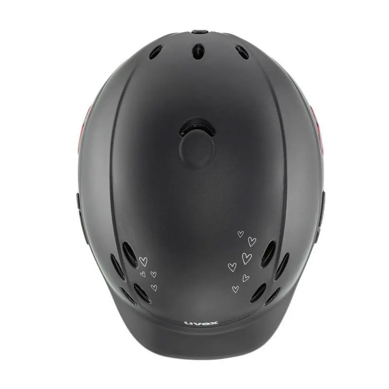 Casque Onyxx Glamour enfant Uvex noir 1