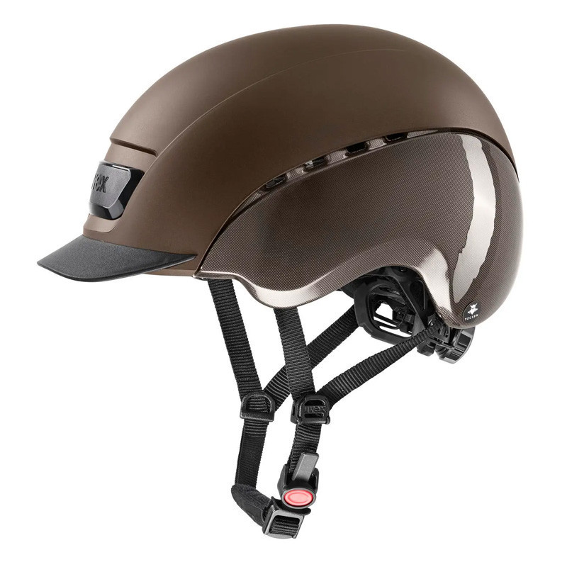 Casque Elexxion tocsen Uvex mocca