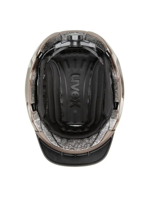 Casque Elexxion tocsen Uvex mocca 3