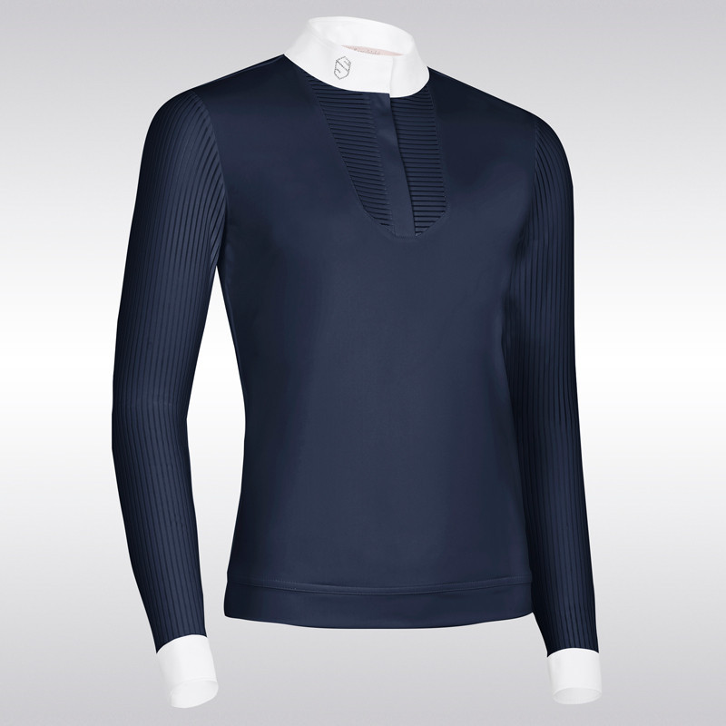 Polo de concours Faustine manches longues Permline Samshield