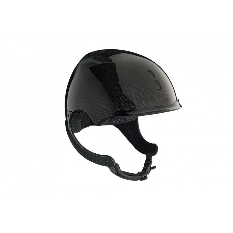 Casque Gravity XP brillant carbone Naca noir sans visiere