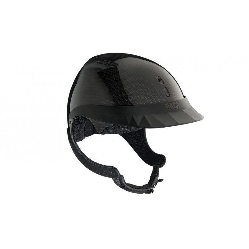 Casque Gravity XP brillant carbone Naca noir