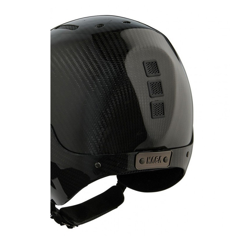 Casque Gravity XP brillant carbone Naca noir arriere