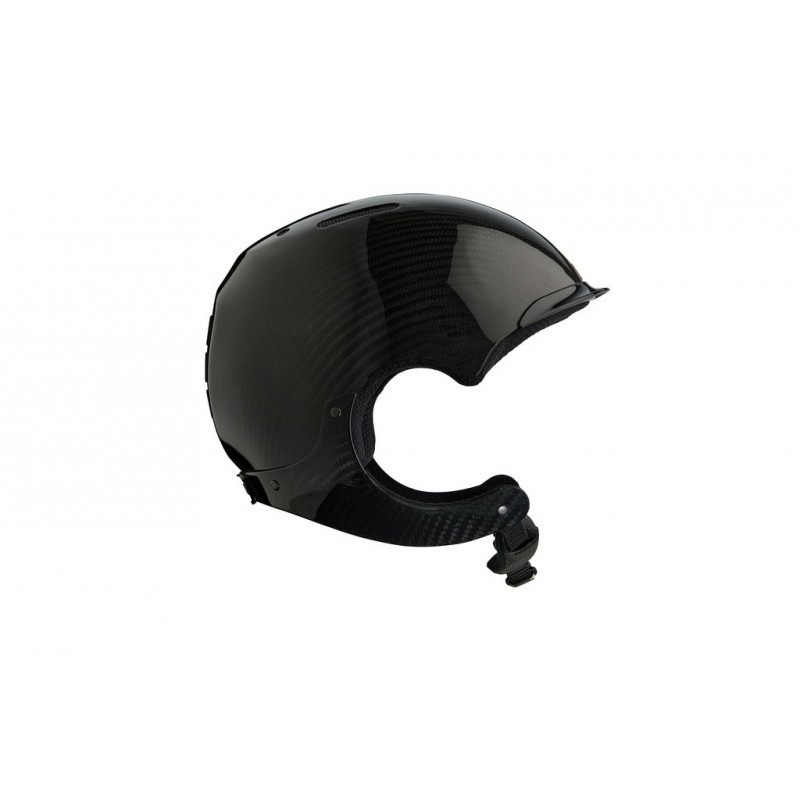 Casque Gravity XP brillant carbone Naca noir profil sans visiere