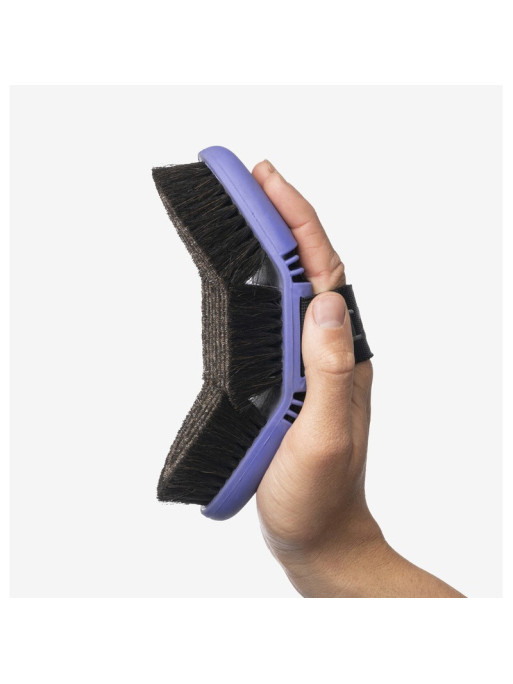 Brosse Flexi Horse Hair LeMieux violet 1