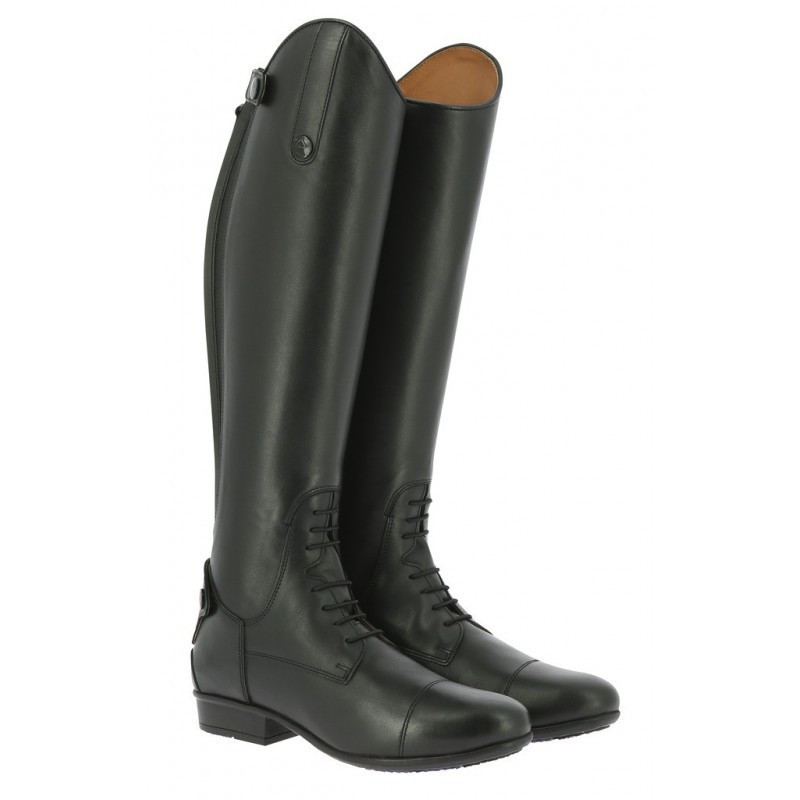 Bottes Primera cuir lisse Equitheme noir