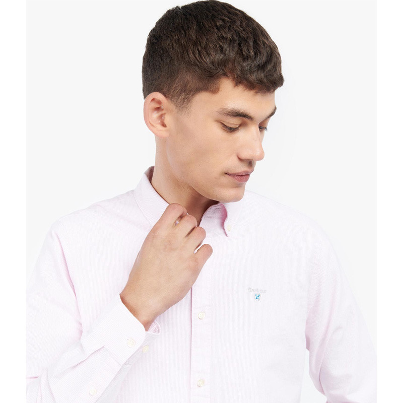 Chemise Striped Oxford Tailored Barbour rose