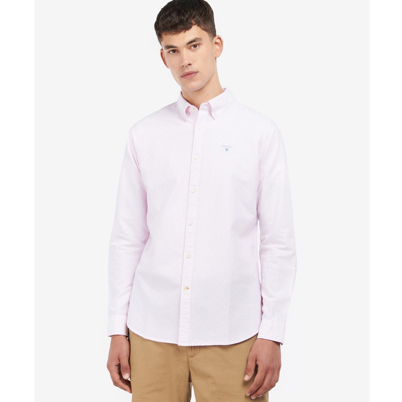 Chemise Striped Oxford Tailored Barbour rose