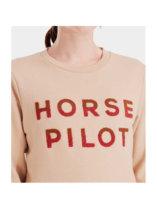 Sweatshirt Team 2022 Femme Horse Pilot