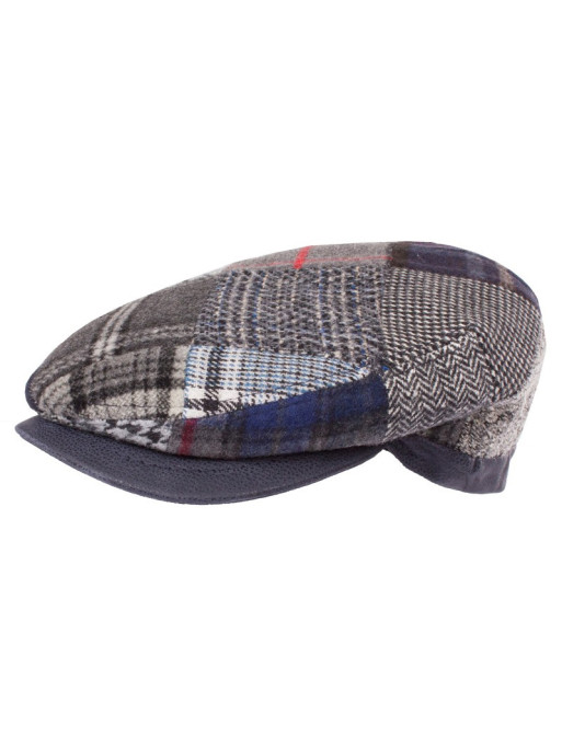 Casquette tweed patchwork Horka