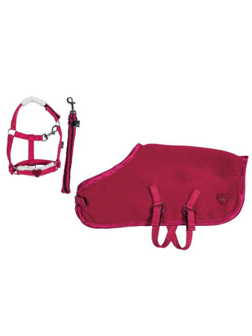 Licol et couverture Cuddle Pony HKM