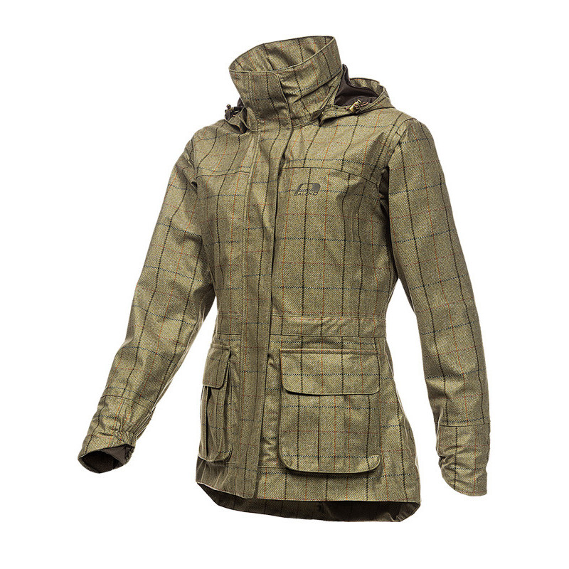 Veste pliable en tweed imprimé pour femmes Baleno