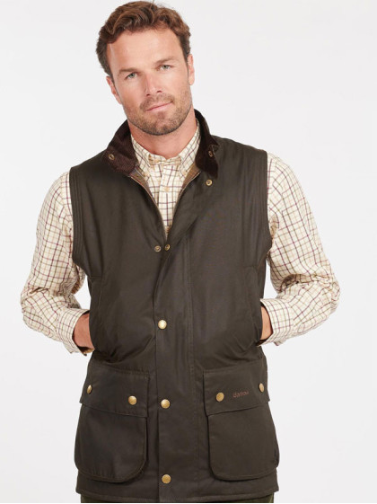 Gilet huilé New Westmorland Barbour