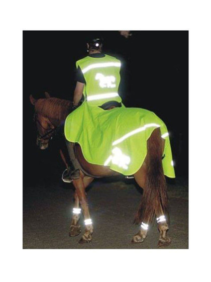 Couvre-reins fluo de sécurité HKM