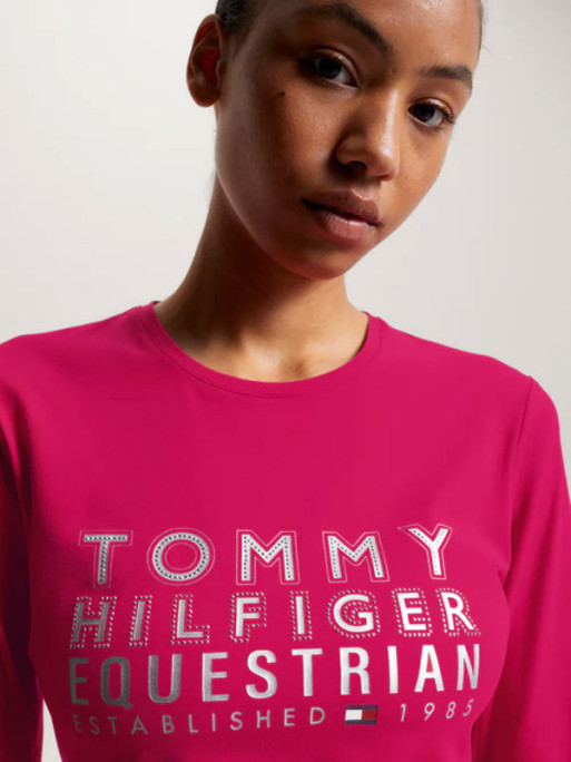 T-shirt manches longues Paris Tommy Hilfiger Equestrian