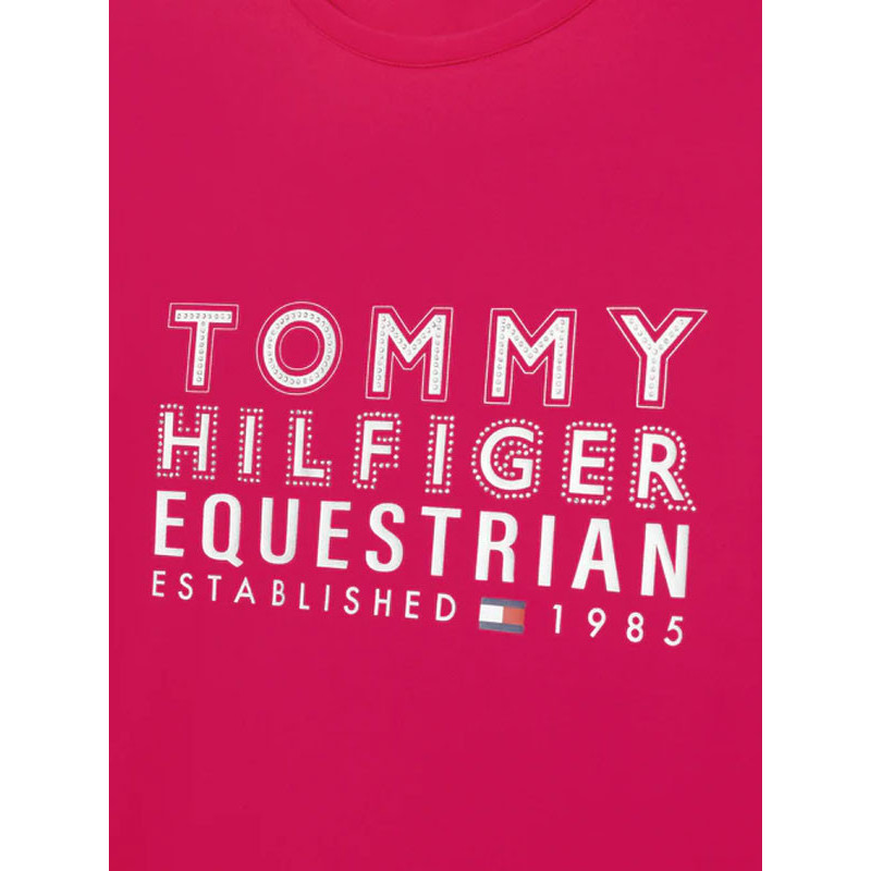 T-shirt manches longues Paris Tommy Hilfiger Equestrian